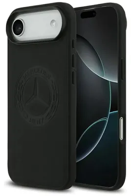 Obrázok produktu pre Etui Mercedes Leather Vintage Logo Magsafe Na Iphone Air - Czarne