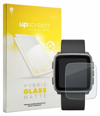 Produktbild von upscreen Entspiegelungs Schutzglas für Pebble Time 2 2026 Schutzfolie Panzer Folie Glas Display Schutz matt