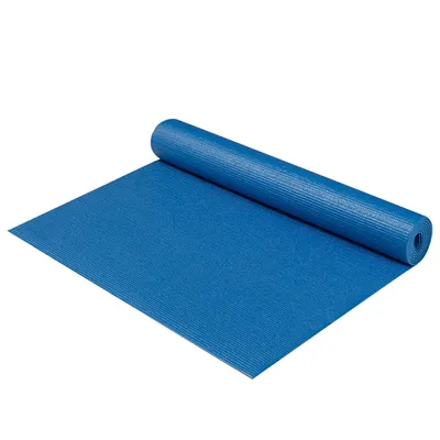 Produktbild von YATE Yoga-Matte in Dunkelblau mit Tasche