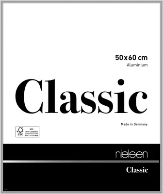 Zdjęcie produktu dla nielsen aluminiowa ramka na zdjęcia Classic, 50x60 cm, srebrna