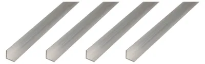 Immagine prodotto di Alberts, profilo a L, profilo angolare, alluminio, colore naturale, 50 x 50 x 3 mm, lunghezza 1 metro