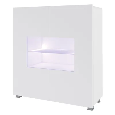 Obrázok produktu pre Komoda CALABRIA CL5 biela / biely lesk