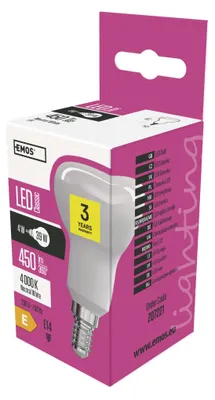 LED Lampe Classic R50 / E14 / 4 W (39 W) / 450 lm / Neutralweiß