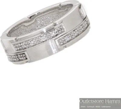 Produktbild von ESPRIT Ring 925 Sterling-Silber mit glänzenden Steinen Größe 54 (Ø 17,2mm) Breite 7mm