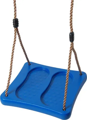 Produktbild von GARTEN-NEXT Stehschaukel Kindersitz Schaukelsitz Schaukel im Stehen BLAU