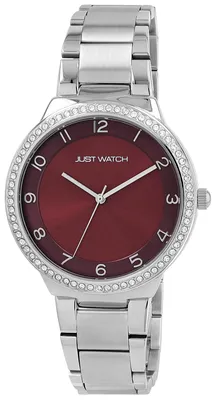 Image de Montre pour femme, en acier inoxydable, étanche jusqu'à 5 ATM