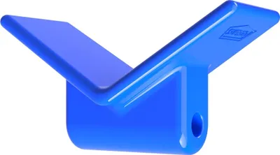 Produktbild von Polyurethan Bughalter Bugstütze Bugschutz Bugpuffer Bugmaul SUPROD, 75 mm, blau