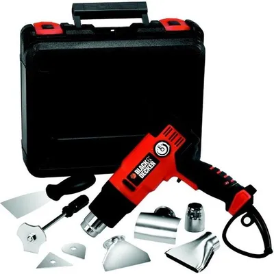 Image de Décapeur Thermique BLACK+DECKER KX2200K-QS, 2200W, 645°C Max, 2 Débits d'Air
