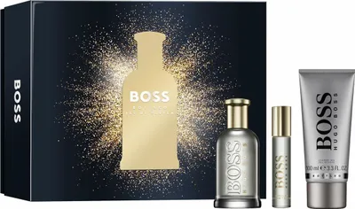 Produktbild von Set de Parfüm Hombre Hugo Boss EDP Boss abgefüllt 3 Piezas