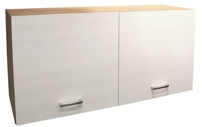 Produktbild von ANDY Moderner Hängeschrank Küche 2-türig in Eiche Sonoma Optik Weiß matt Kitchen
