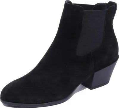 Immagine prodotto di 8171AB tronchetto donna HOGAN texano suede BLACK chelsea boots women