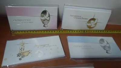 Zdjęcie produktu dla zaproszenie 10szt CHRZEST 514227