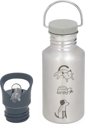 Produktbild von Lässig Edelstahl-Trinkflasche 500 ml - Happy Pr