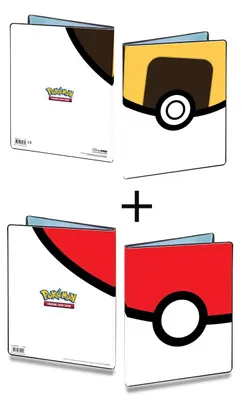 Produktbild von Pokemon Portfolio Bundle 9-Pocket : Ultra Ball + Pokeball von Ultra Pro