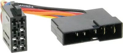 Zdjęcie produktu dla Wiązka przewodów AutoAdapter radio samochodowe wtyczka DIN > ISO (zasilanie)