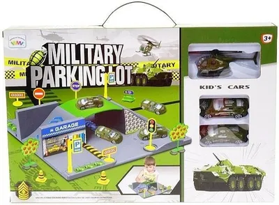 Immagine prodotto di Parcheggio militare + 3 veicoli