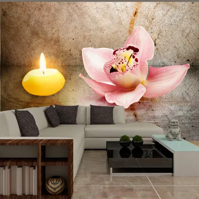 Produktbild von Basera Fototapete Orchideenmotiv 10110906-24, Vliestapete, 350x245 cm