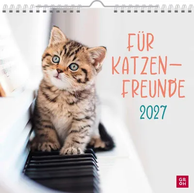 Produktbild von Wandkalender 2027: Für Katzenfreunde