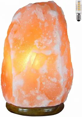 Productafbeelding van Zoutlamp - Zoutlamp Himalayazout - Nachtlampje - Dimbaar