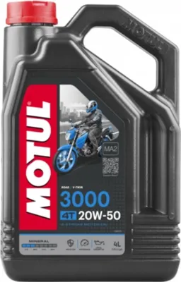 Obrázek produktu pro MOTUL 3000 4T Motorový olej - 20W50 4 litry