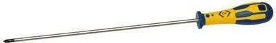 Image de C.K Tournevis pour vis cruciformes PZ 1 Longueur de lame : 250 mm DIN ISO 8765 (T49113-1250)