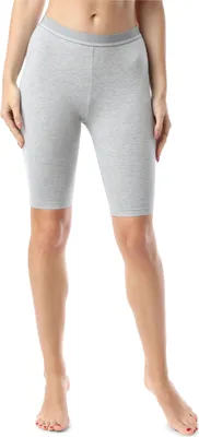 Produktbild von Bellivalini Damen Kurze Leggings mit Ziergummi BLV50-182 (Melange, M)