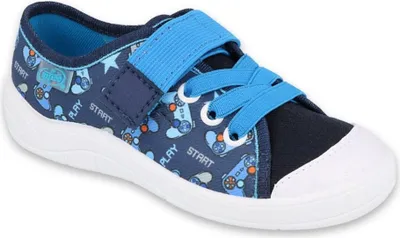 Produktbild von BEFADO Jungen Sneakers Klettverschluss Play Blau 27