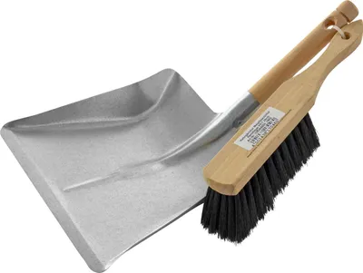 Produktbild von Kehrgarnitur Metallblech Holz Länge 41 cm