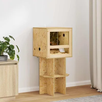 Produktbild von "Schlussverkauf" Terrarium - Viel Platz - Braun 100x50x50 cm OSB C17432