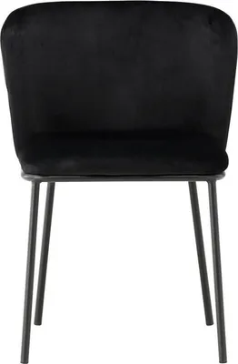 Image de Edina chaise de salle à manger noir.