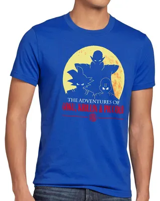 Produktbild von style3 The Adventures of Goku Krillin and Piccolo Herren T-Shirt