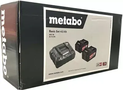 Zdjęcie produktu dla Metabo Basic-Set 2x 4.0Ah