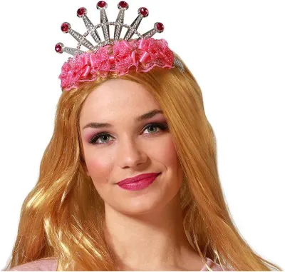Zdjęcie produktu dla Atosa Tiara Prinzessin Różowy Jeden Rozmiar