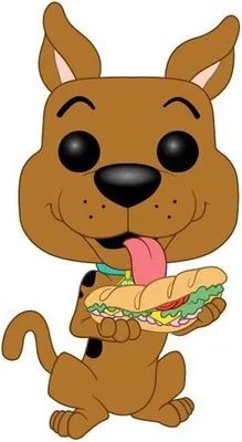 Produktbild von Scooby Doo POP! Animation Vinyl Figur Scooby Doo w/ Sandwich 9 cm