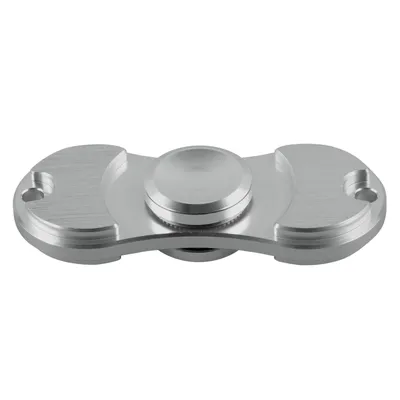 Produktbild von Metall Fidget Spinner - Finger Spielzeug in Silber - Anti Stress Finger Toy