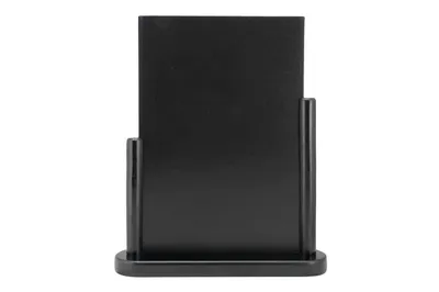 Produktbild von SECURIT Tischtafel, doppelseitige Menükartentafel, Buchenholz, 21 x 30 cm, Schwarz