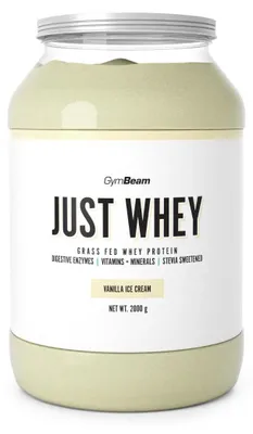 Image de GymBeam | Just Whey Crème glacée à la vanille