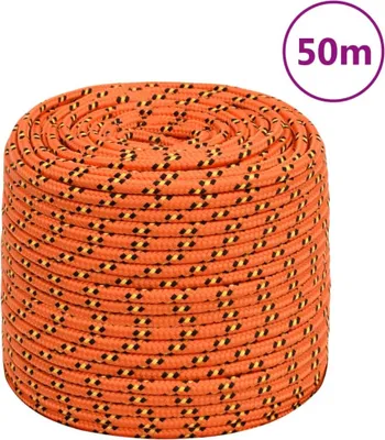 Produktbild von 2025 Moderne Bootsseil Orange 10 mm 50 m Polypropylen - Garten & Heimwerken,Design 6659858 1parcel