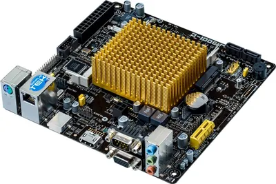 Produktbild von ASUS J1900I-C, SO-DIMM, DDR3L-SDRAM, Dual, Intel, PC, UEFI AMI