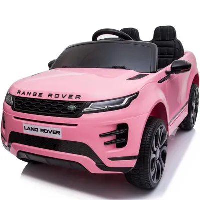 Immagine prodotto di Range Rover Evoque Suv fuoristrada auto per bambini auto elettrica per bambini 12V rosa