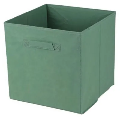 Produktbild von Aufbewahrungsbox Textil, grün 31x31x31cm