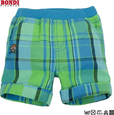 Produktbild von BONDI KIDSWEAR Baby Webshort kariert – Bermuda für Jungs 68