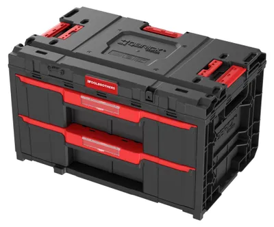 Image de Toolbrothers RHINO XXL Drawer 2 ECO Mallette à tiroirs avec deux tiroirs + séparateurs 29 L IP66