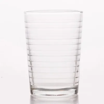 Esmerina Trinkglas Lines 450ml elegantes und modernes Design 1 Stück