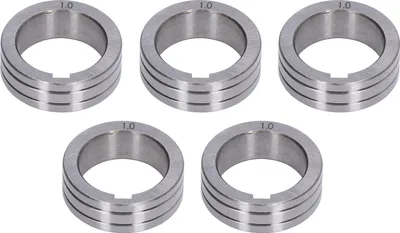 Zdjęcie produktu dla 5 sztuk Rolka podająca drut spawalniczy 0,8?1,0 mm Kółko prowadzące z rowkiem do spawarki BINZEL