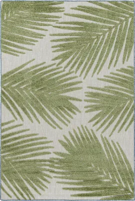 Produktbild von Teppium Outdoor Teppich Wetterfest für Terasse Balkon Küche Teppich Wasserfest Aussenteppich Mehrfarbig Hoch-Tief Effekt, Grösse: 140x200 cm