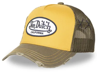 Produktbild von Von Dutch Trucker Cap Used khaki/yellow