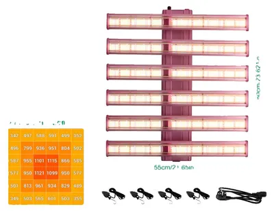 Produktbild von Wachstumslichter, einstellbare Helligkeit, energieeffizient, 320W