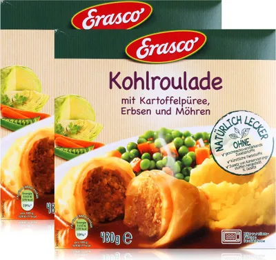 Produktbild von Erasco Kohlroulade 480g Fertigessen (2er Pack)