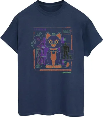 Produktbild von Disney - "Lightyear" T-Shirt für Damen BI34042 (S) (Marineblau)